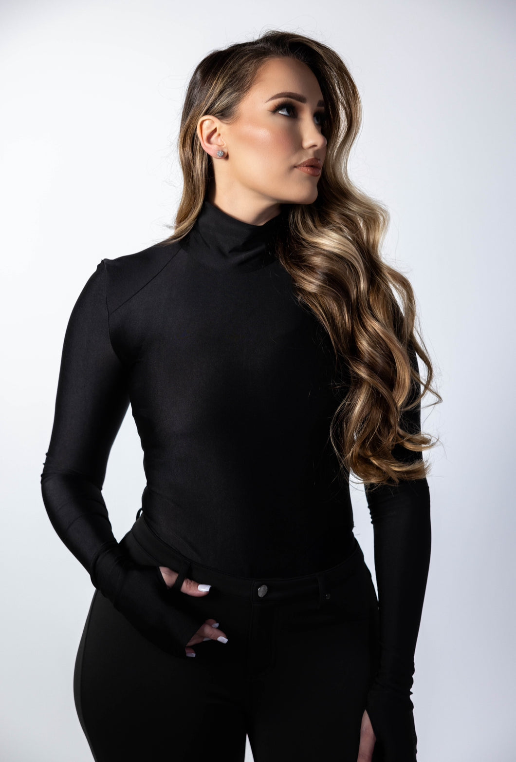 Turtleneck bodysuit 